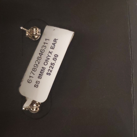 EFFY® Onyx Bead Chain Drop Earrings in Sterling Silver - Picture 4 of 5